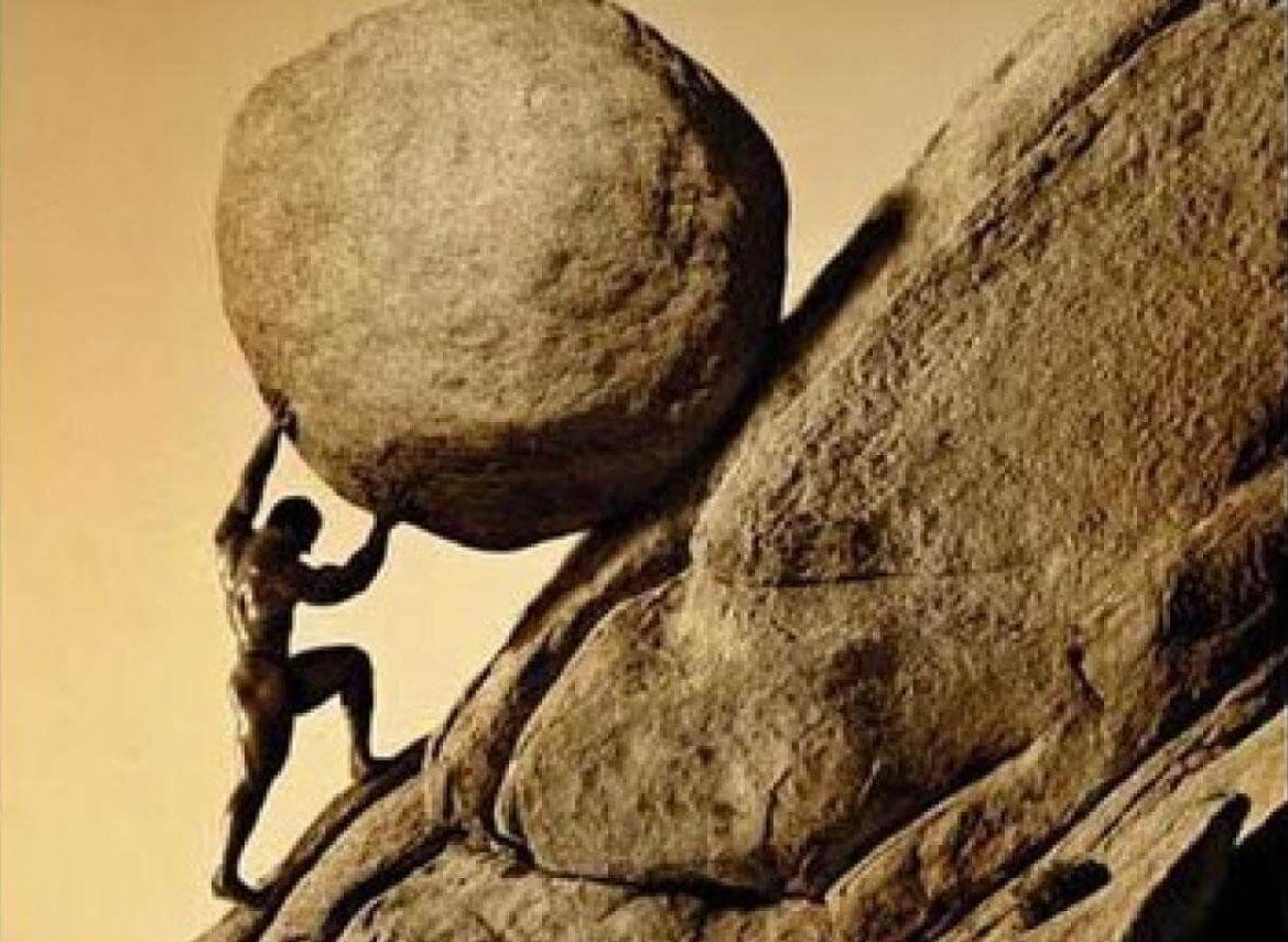 The myth of Sisyphus and what it teaches about leadership
