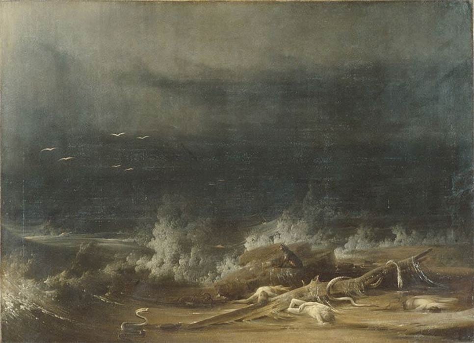 The Deluge towards Its Close by Joshua Shaw (1813) Metropolitan Museum of Art (Public Domain)
