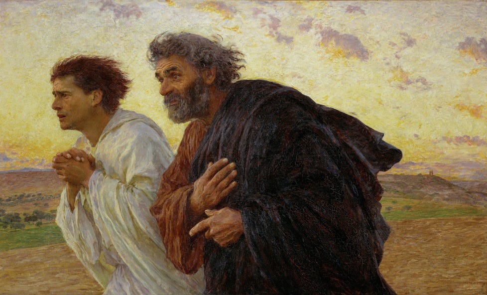 File:Disciples running by EB.jpg - Wikipedia