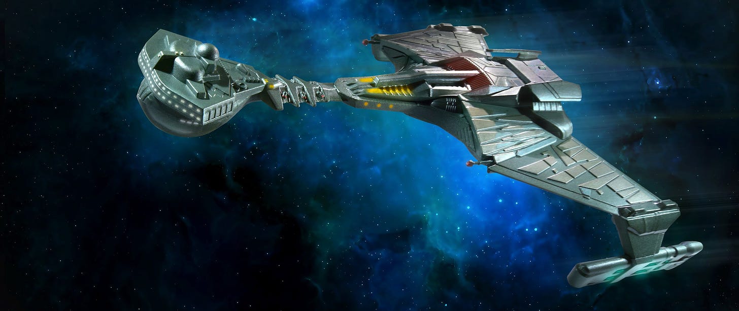 Redesigned Klingon Battle Cruiser Joins Collection