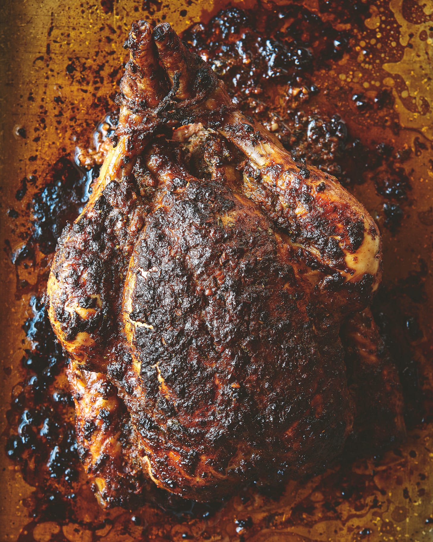 Photo of tandoori roast chicken.