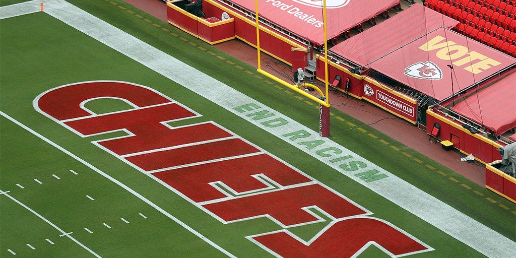 NFL takes heat over 'End Racism' message in end zone before Chiefs-Texans  game | Fox News