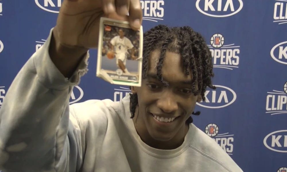 NBA Player Terance Mann Keeps Rajon Rondo Kentucky Card As "Good Luck  Charm" - KY Insider