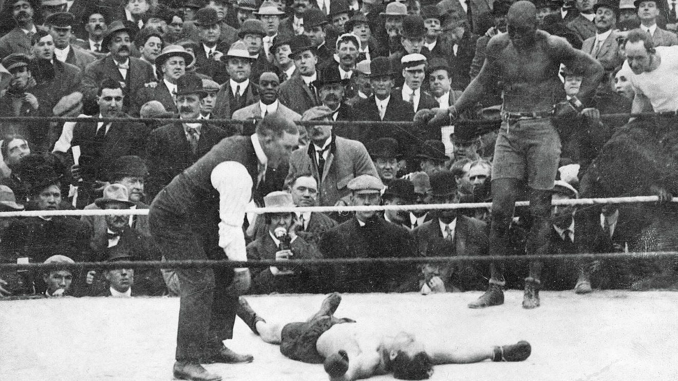 Editor's Pick: The story of Jack Johnson, Stanley Ketchel and the pantomime  that went wrong | Boxing News