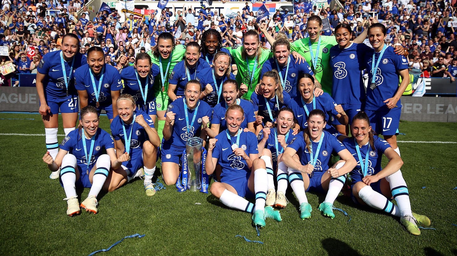 Unstoppable Chelsea beat Reading to clinch fourth straight WSL title ahead  of Man Utd