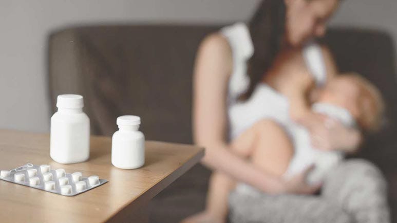 maternal medications alter breastmilk nutrients