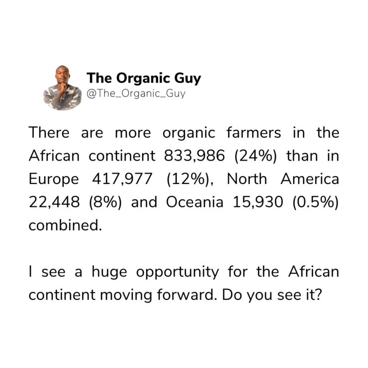 Do you see an opportunity for African farmers?