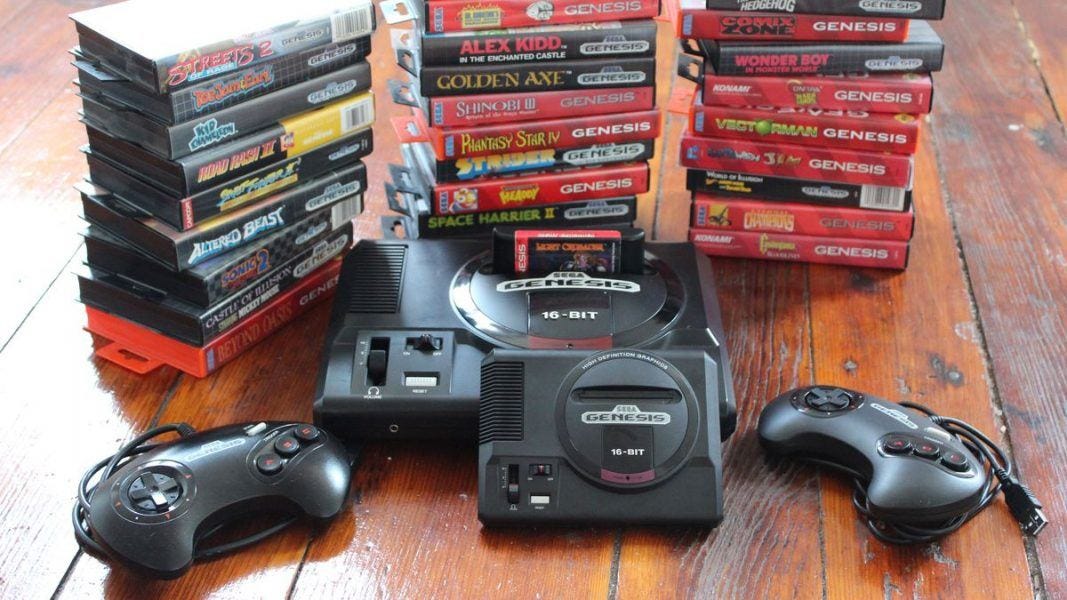 Sega Genesis Mini console 2019 hottest gamer holiday gift ideas