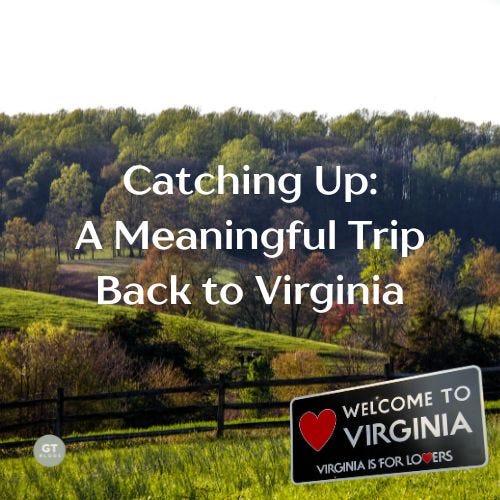 Catching Up: A Meaningful Trip Back to Virginia a video by Gary Thomas