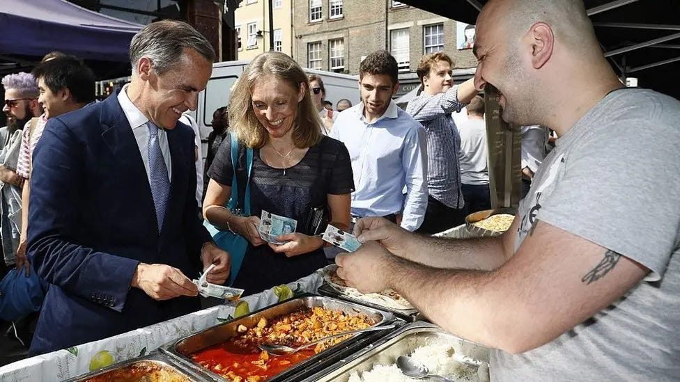 Mark Carney fuelling for productivity