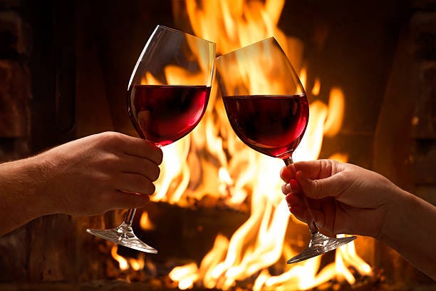 2,400+ Red Wine Fire Stock Photos, Pictures & Royalty-Free Images - iStock  | Winter wine, Red wine winter