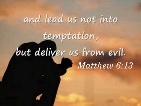 Lead us not into temptation... - Join Our Journey