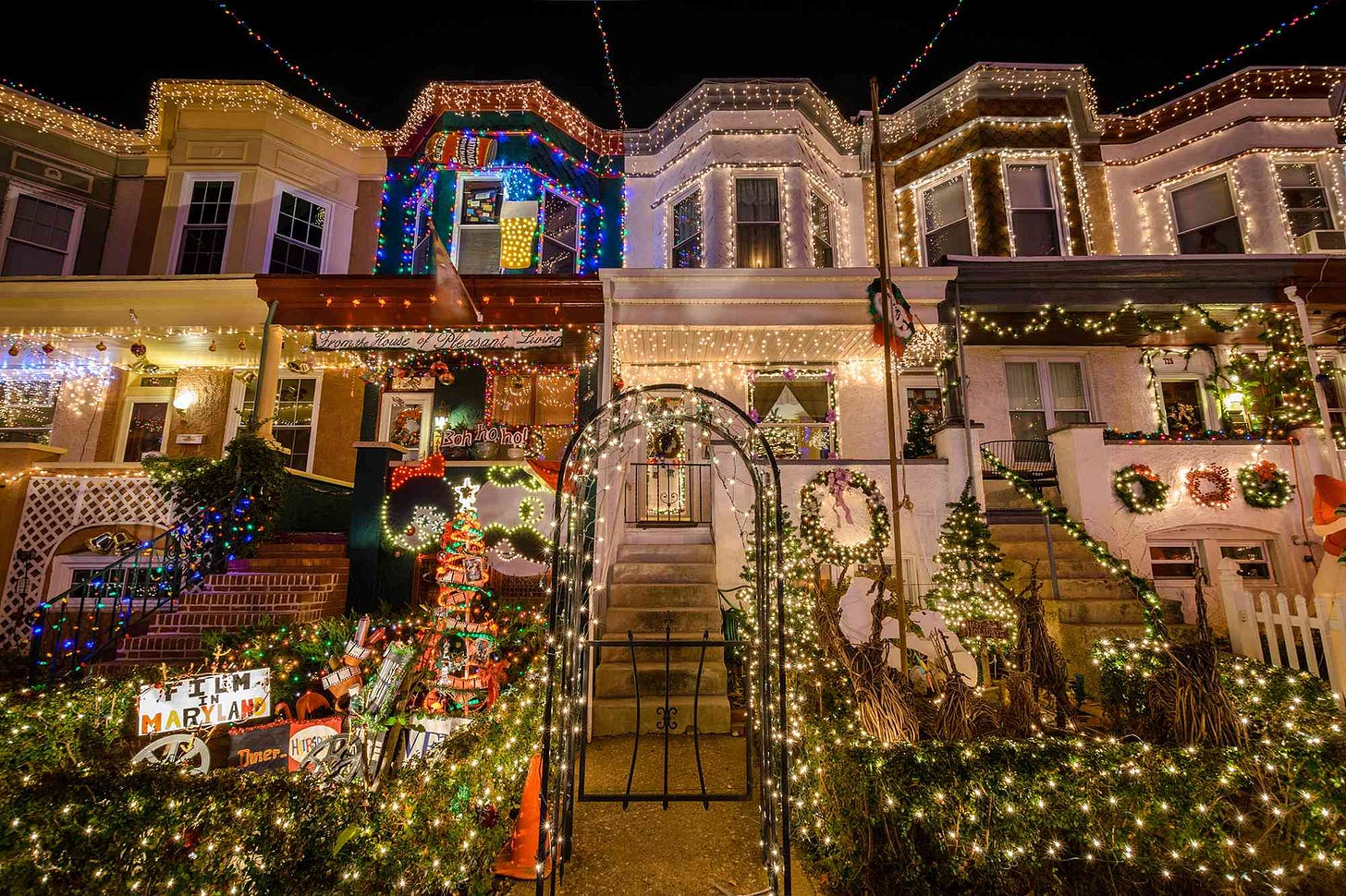 Miracle on 34th St, Christmas light display--a tradition going back more than 75 years (I saw you roll your eyes, Germany).