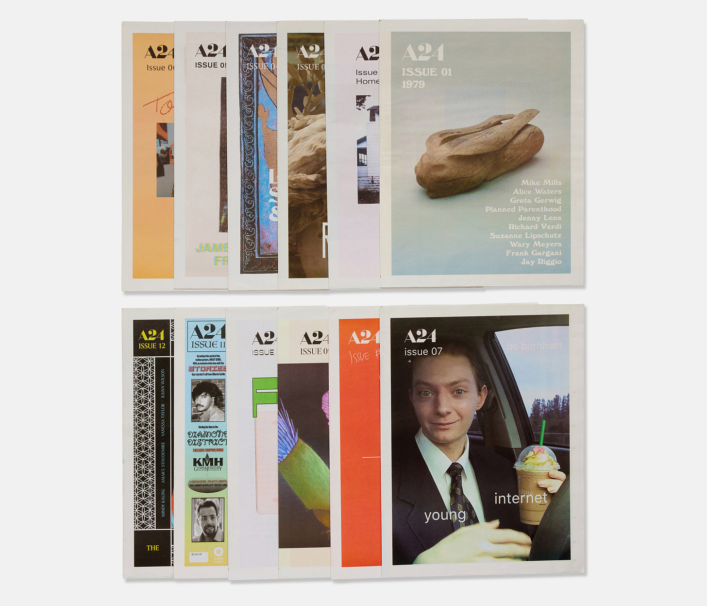 Zine Collection: Issues 01 - 12 – A24 Shop