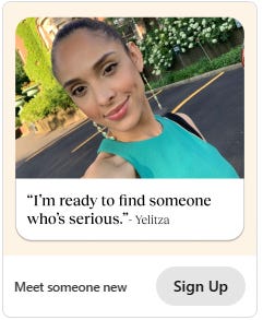personal dating ad for woman looking for a man who's serious
