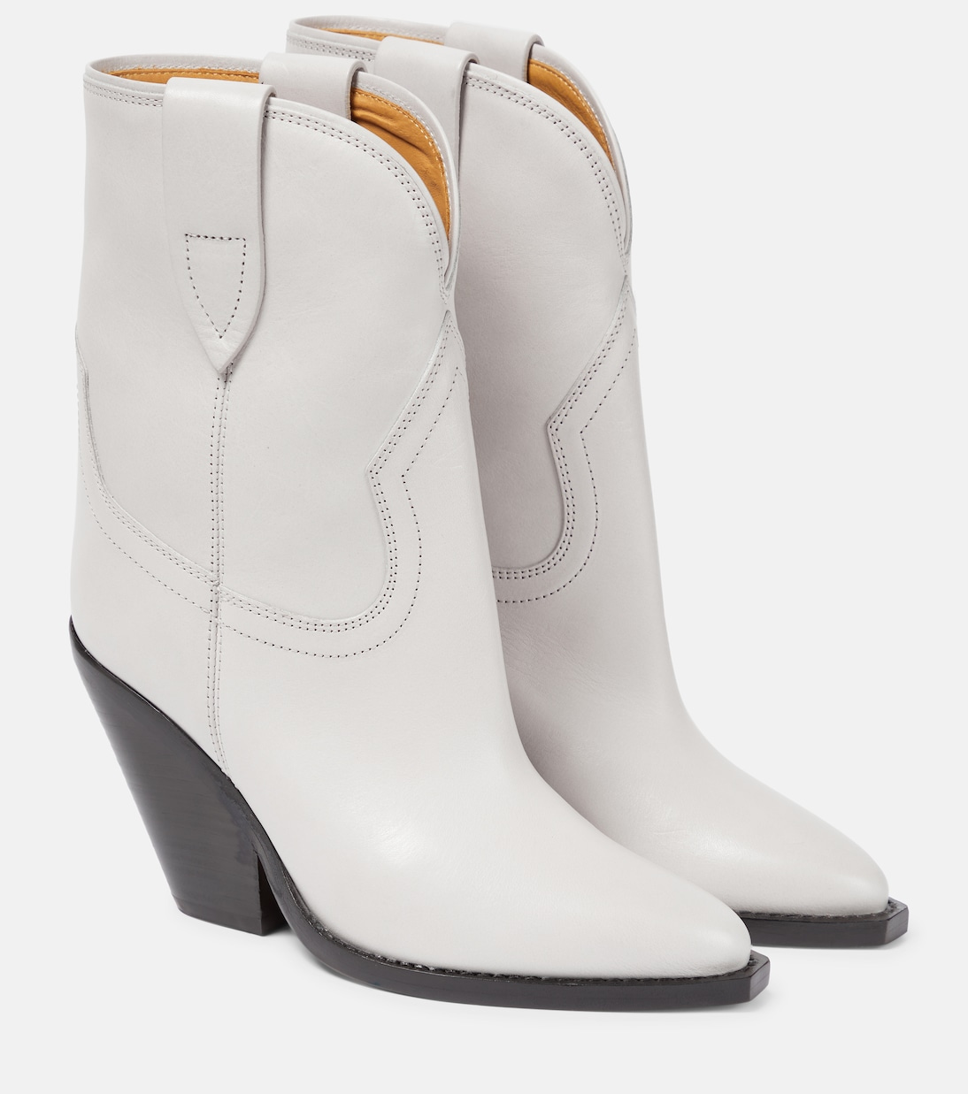 Leyane leather ankle boots | Isabel Marant