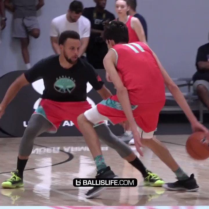 Ballislife.com on X: "7 footer Chet Holmgren crossed up Steph Curry at his  own camp! https://t.co/Id8fXFMccM" / X