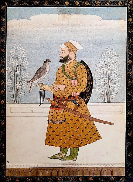 File:Portrait of Guru Tegh Bahadur in the Pahari style.jpg
