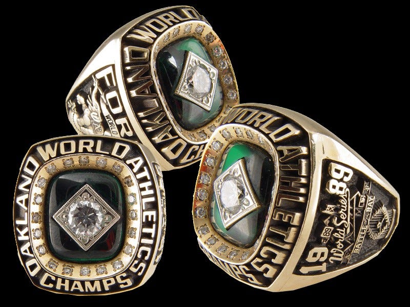 world series championship ring