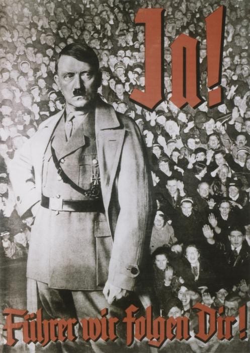 1934 Nazi Party propaganda poster | Holocaust Encyclopedia