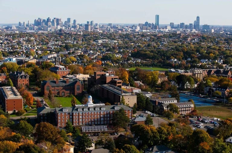 tour of boston college
