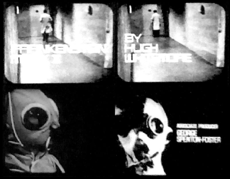 Tele-snaps from Frankenstein Mark II (1966)