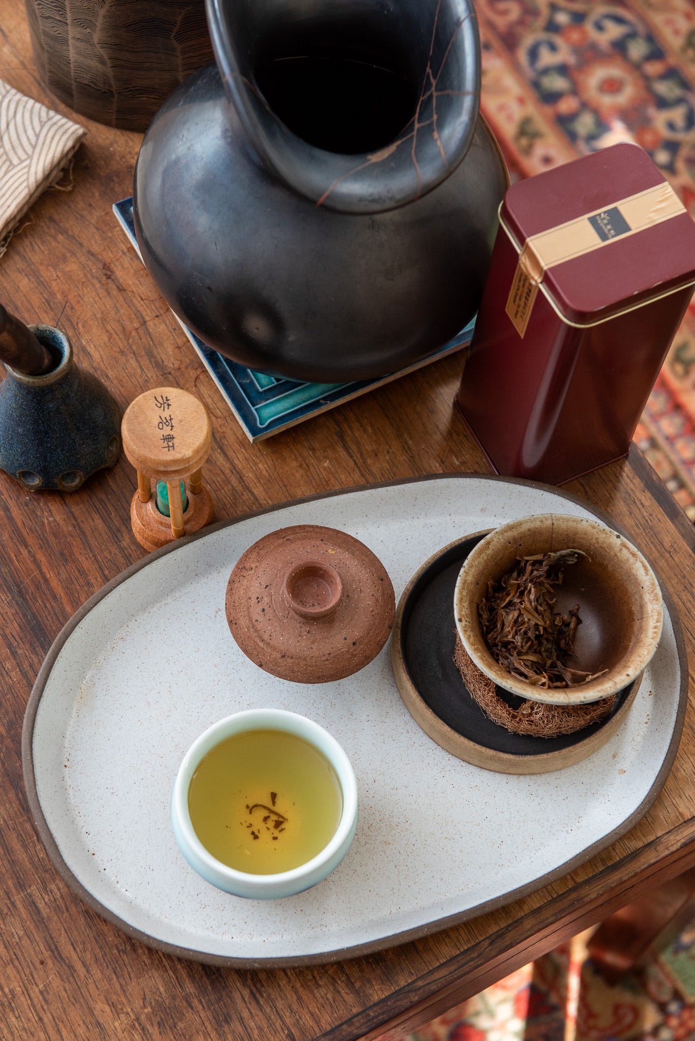 ID: Gong fu tea table