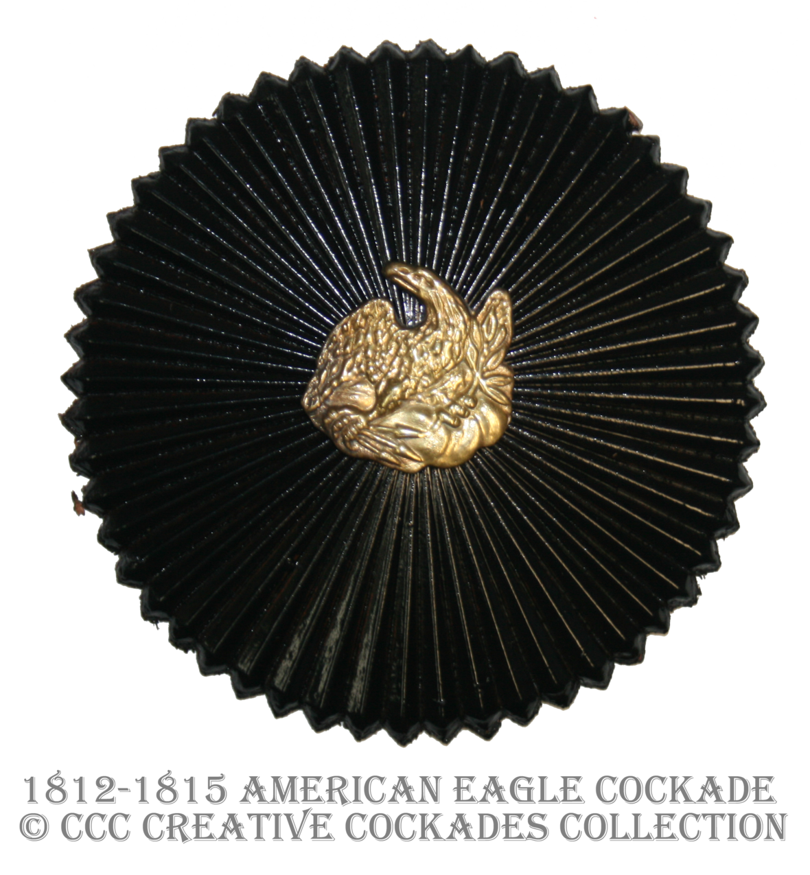 1812-1815 American Eagle Cockade 1