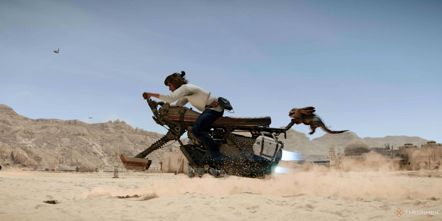 How To Upgrade Your Speeder In Star Wars Outlaws