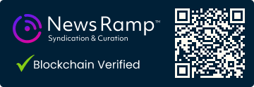 Blockchain Registration, Verification & Enhancement provided by NewsRamp™