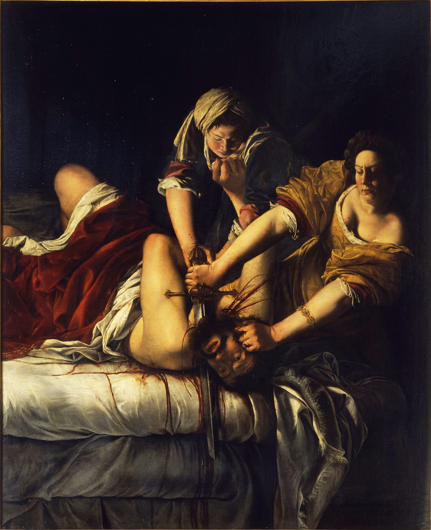 Judith décapitant Holopherne (Gentileschi, Florence) — Wikipédia