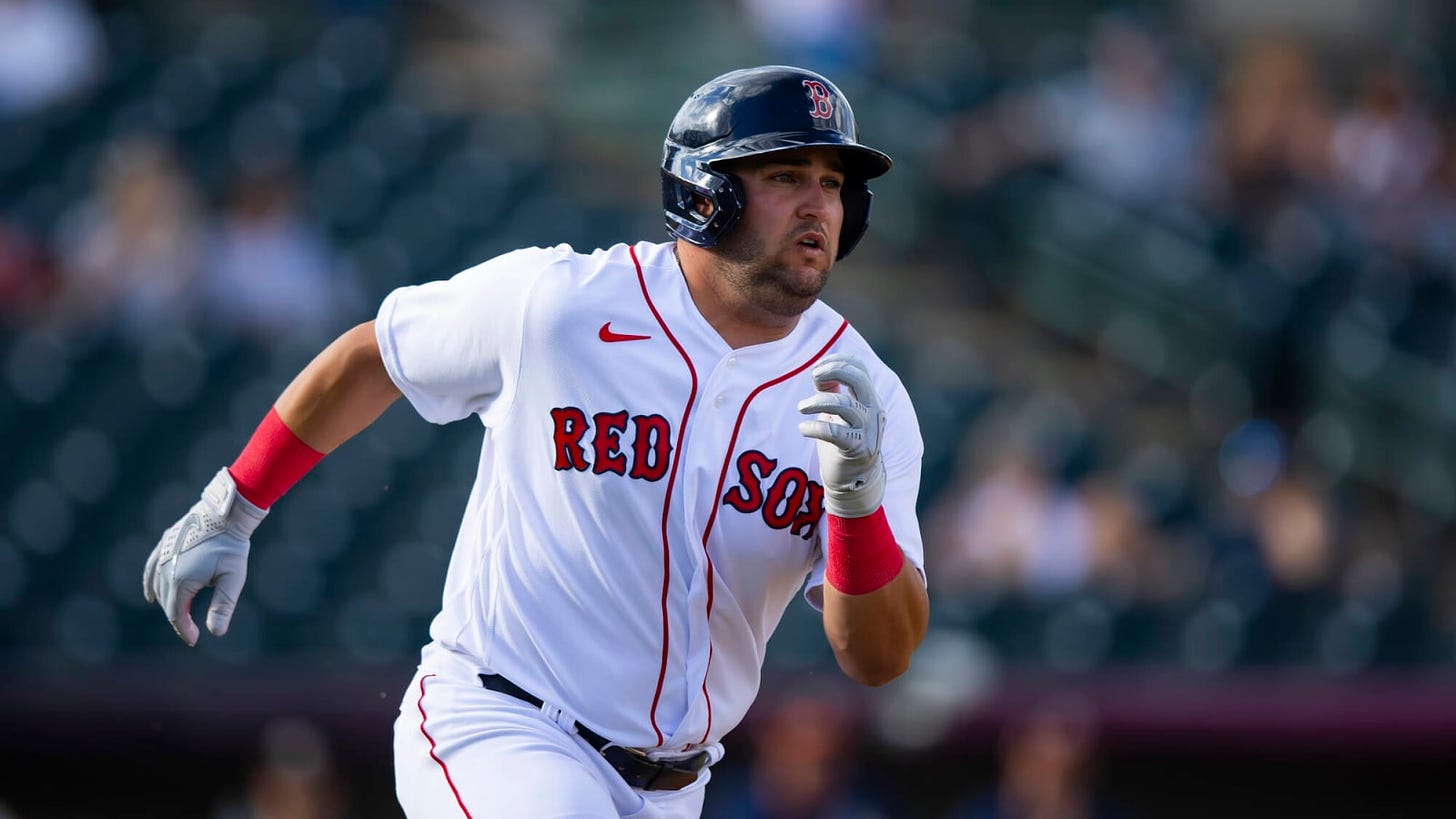 Red Sox promote power-hitting prospect Niko Kavadas to Triple-A Worcester