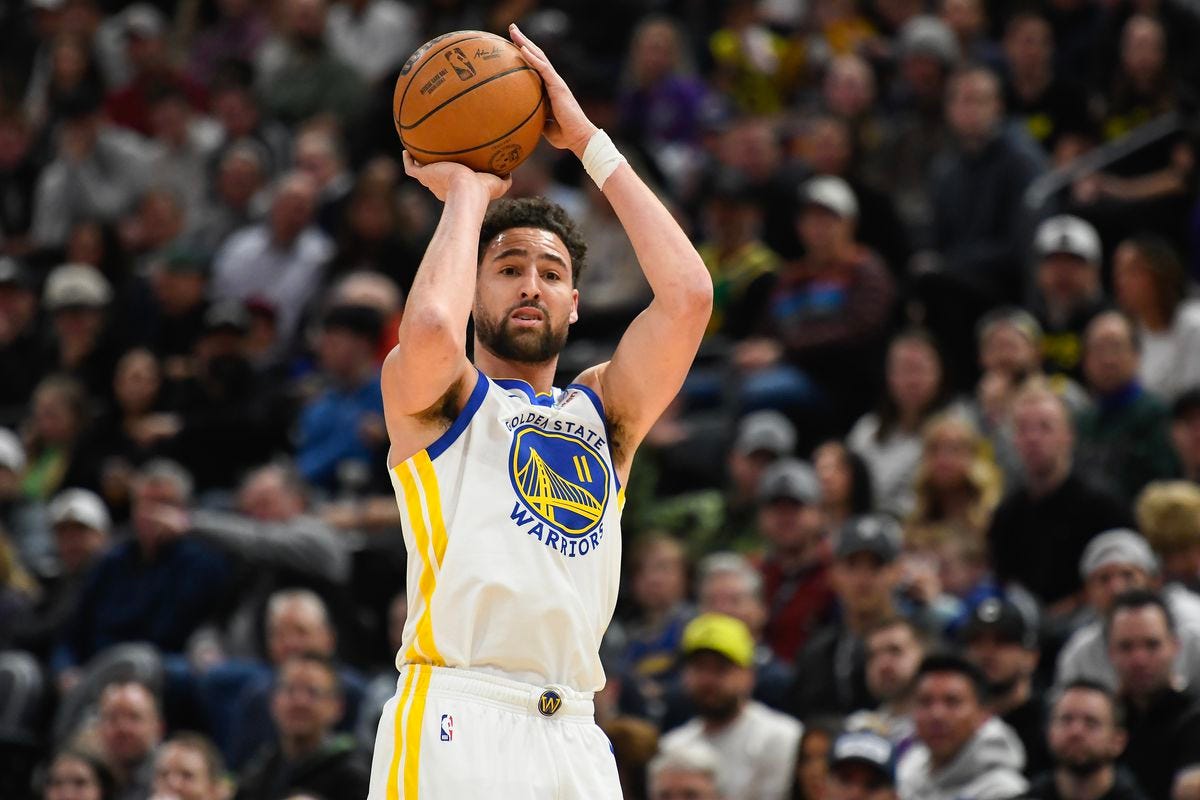 Warriors Klay Thompson to come off bench vs. Jazz - Golden State Of Mind