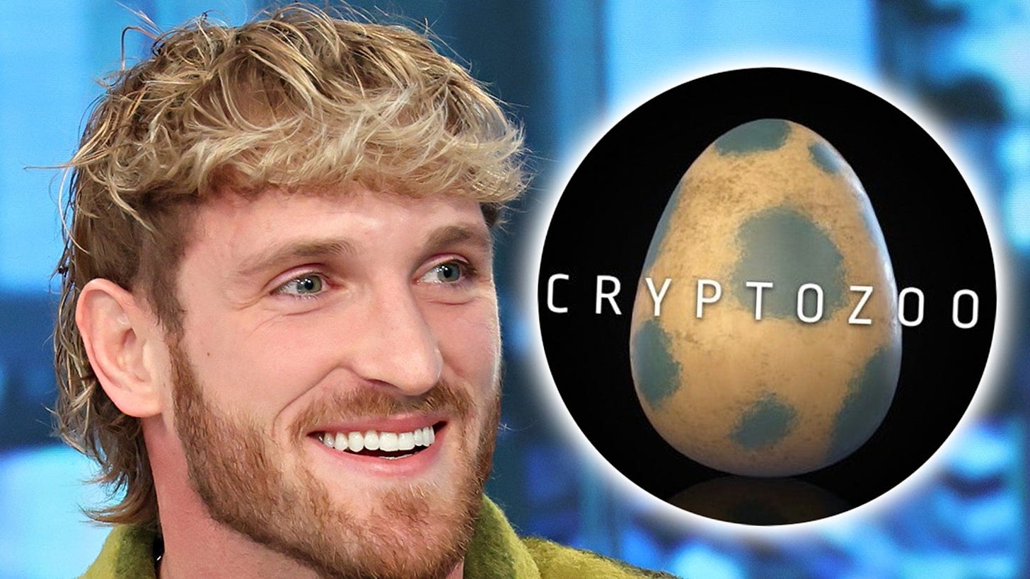 Logan Paul Buying Back CryptoZoo NFTs For $2.3M, Suing Over Derailed Game :  r/Fauxmoi