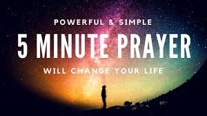 Image result for 5 minutes prayer Image result for 5 minutes prayer