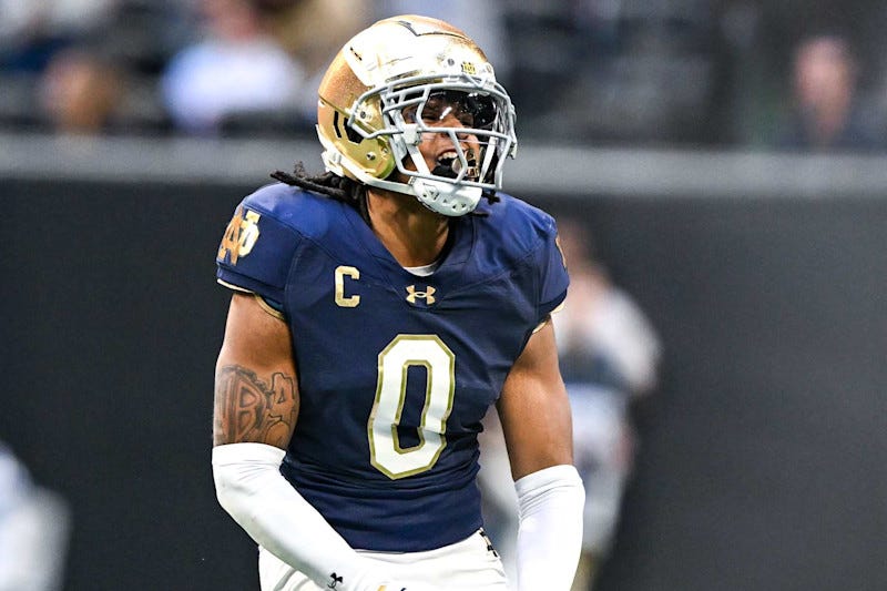 Xavier Watts NFL Draft 2025: Scouting Report for Notre Dame S | News,  Scores, Highlights, Stats, and Rumors | Bleacher Report