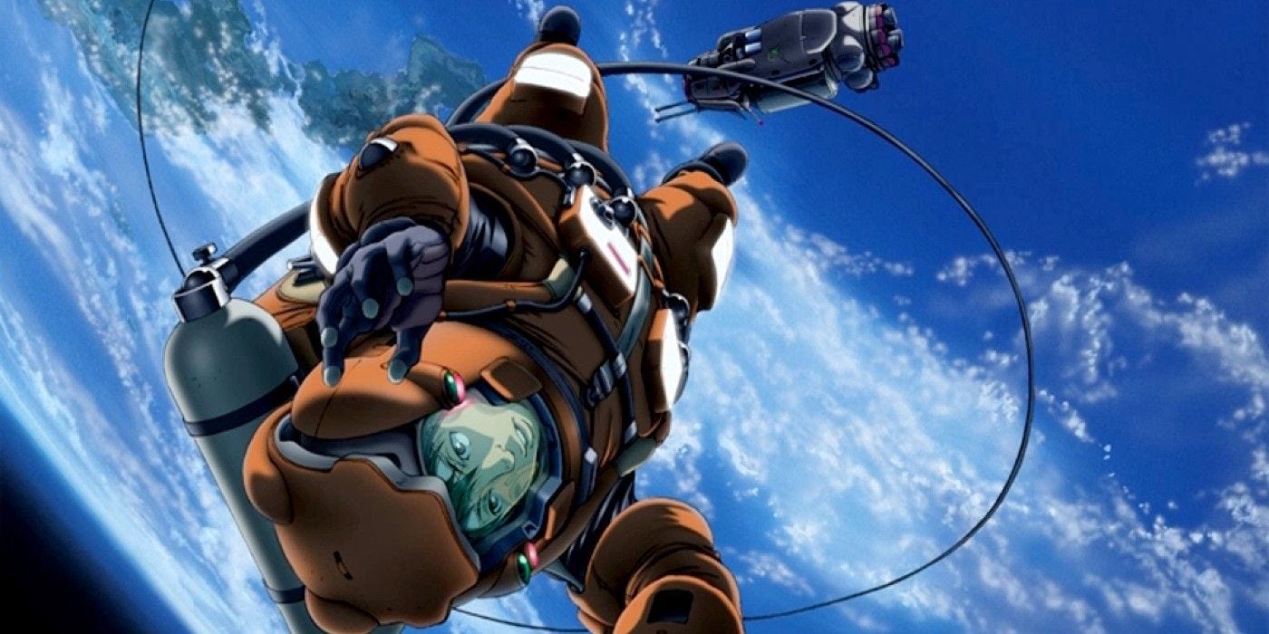 The poster for Planetes