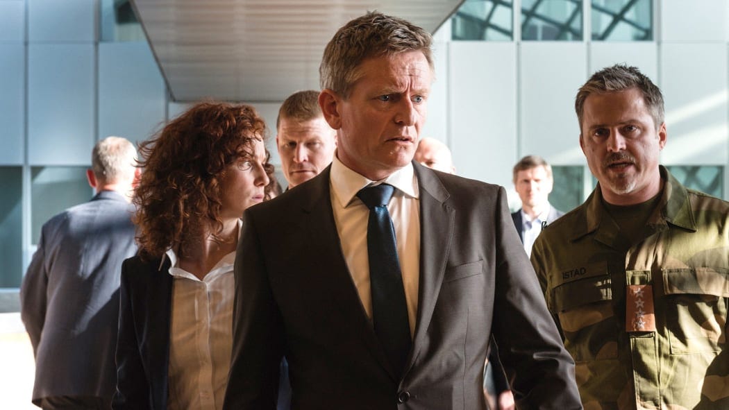 Henrik Mestad plays a Norwegian prime minister consistently outflanked by the Russians and the European Union in Occupied.