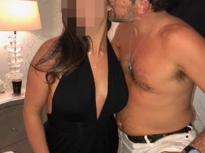 Hunter Biden and friend. Image from his laptop. US DOT