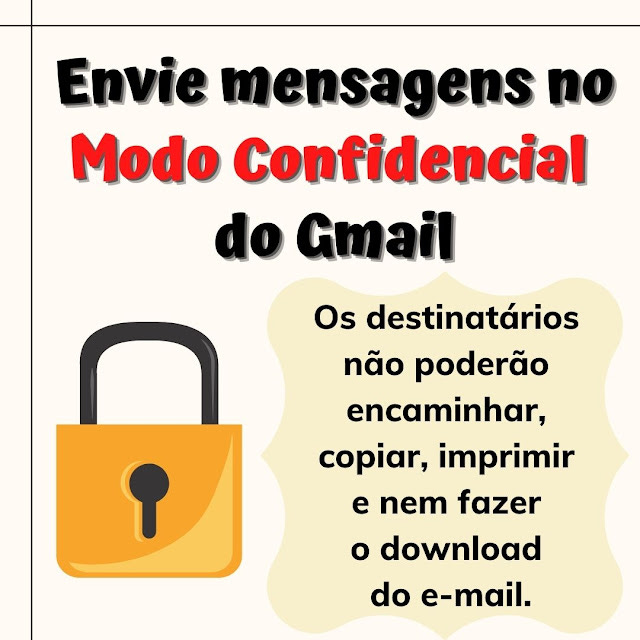 Modo confidencial do Gmail