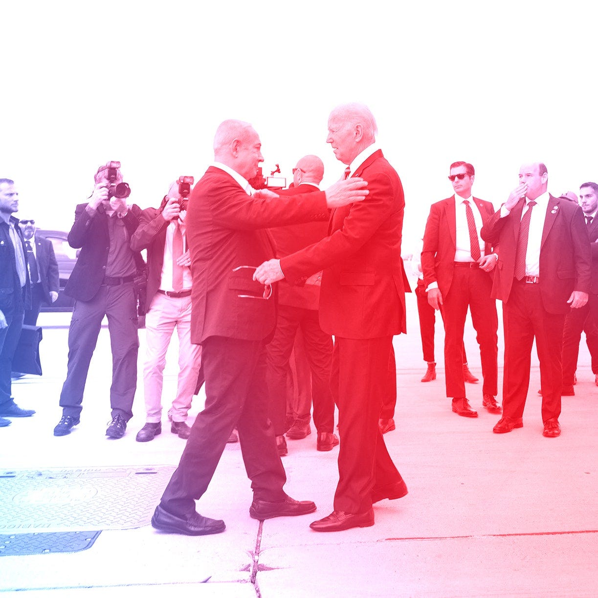 The Week When Biden Hugged Bibi | The New Yorker