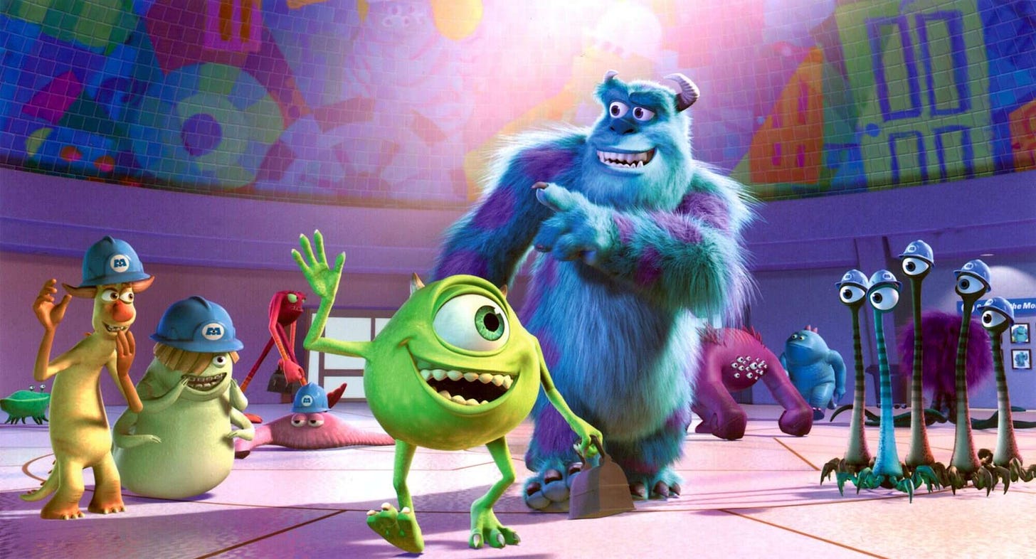 Disney+ reveals first look at Monsters Inc TV spin-off | EW.com