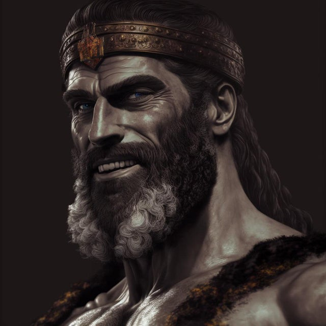 A friend of mine pronounced Nebuchadnezzar as Nebu”Chad”nezzar. I was  inspired : r/midjourney