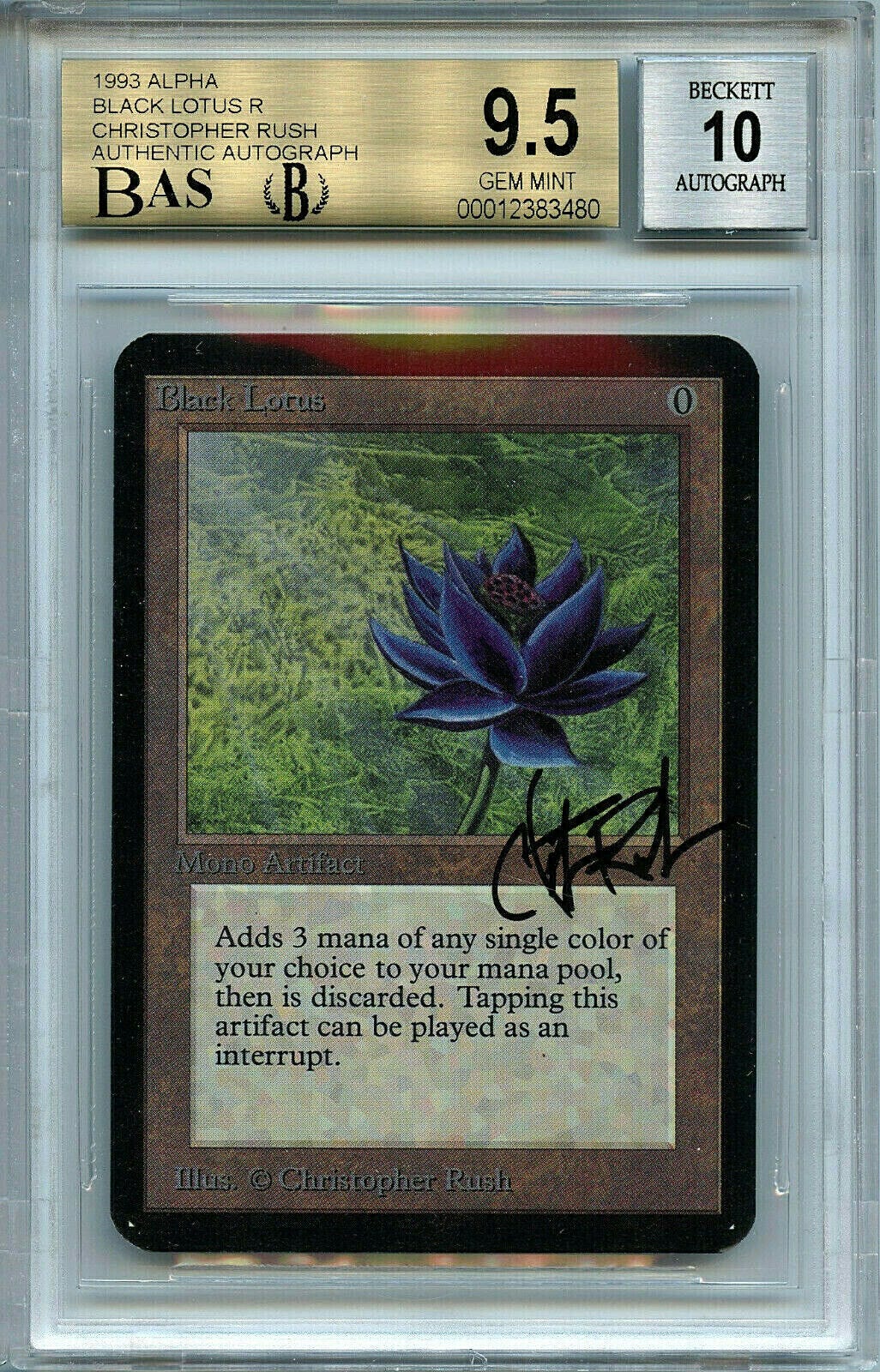 Magic Alpha Black Lotus