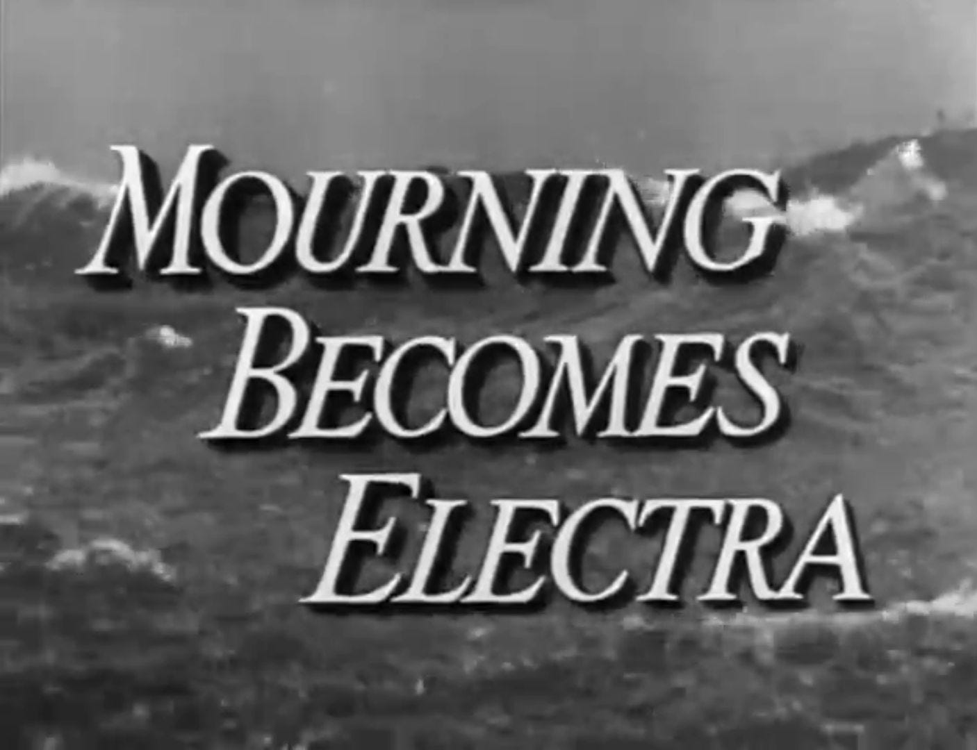 Mourning becomes Electra (1947) title screen