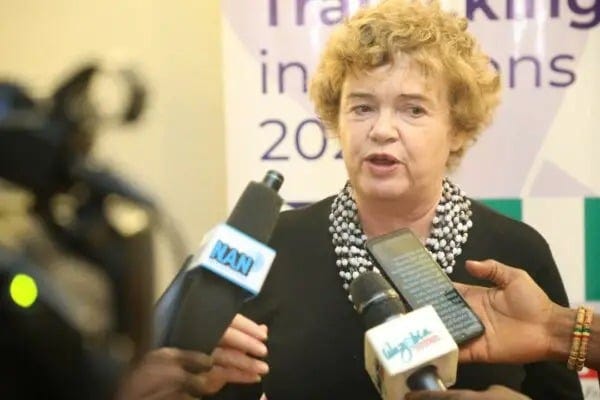 Catriona Laing, the outgoing British High Commissioner to Nigeria