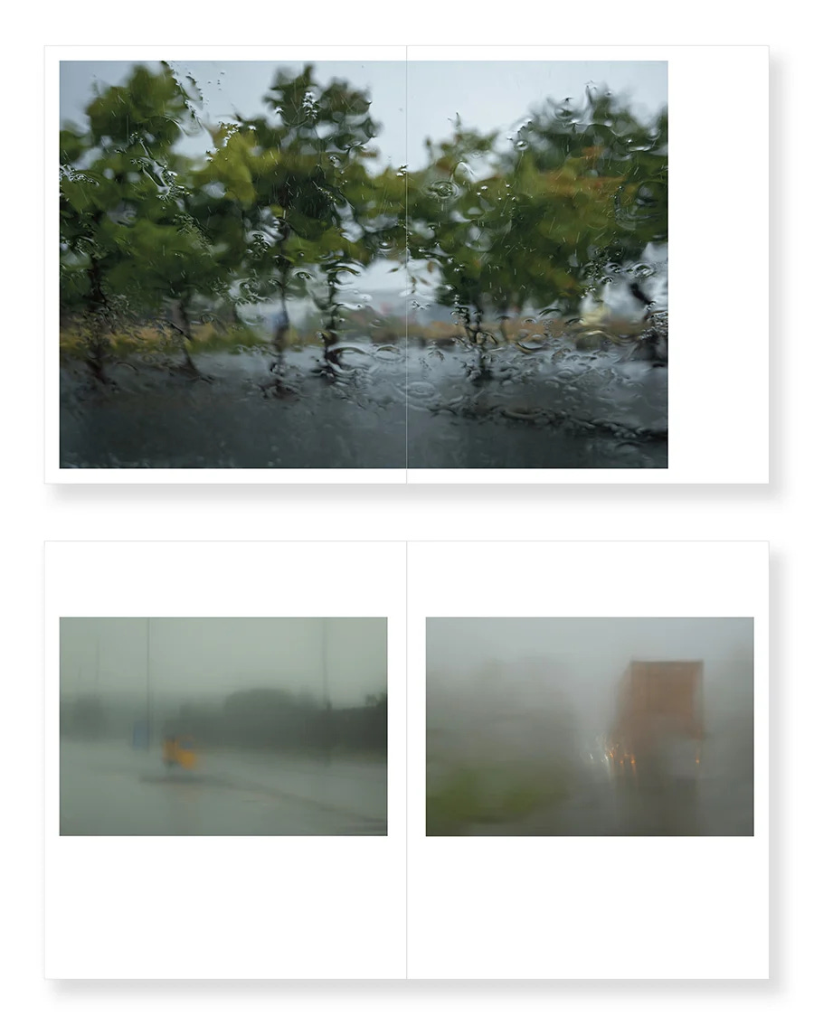 Pages from the zine, Rain, by Eugene Schlumberger