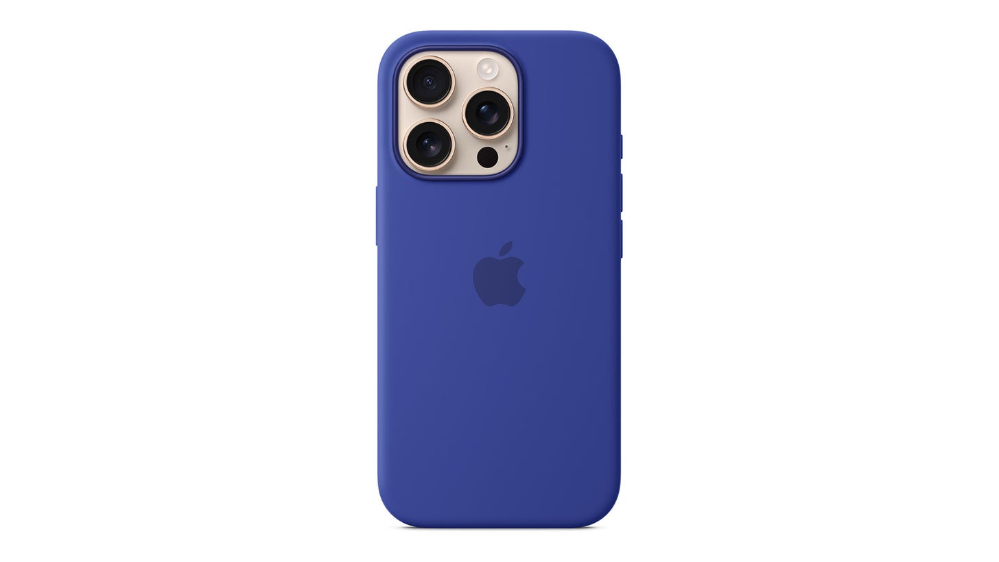 iPhone 16 Apple Silicone Case