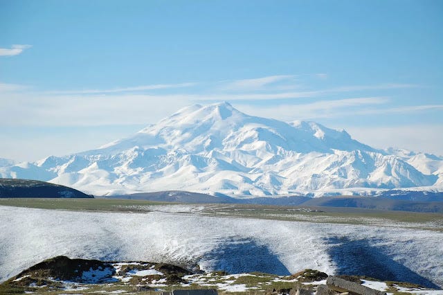 Monte Elbrus, Europa
