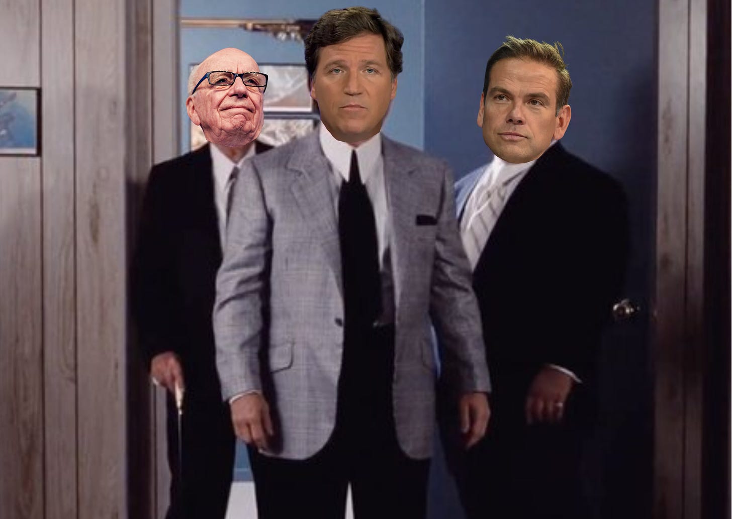 Murdoch and Lachlan do away with Tucker Carlson